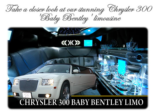 Like its shorter sister, our Chrysler 300C saloon, the white 